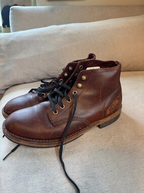 Danner Jack 2 Dark Coffee Leather Boots sz 8